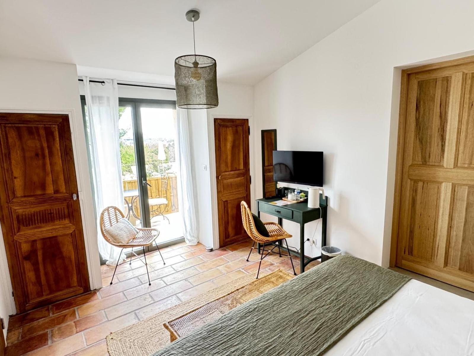 La Cle Des Champs, Boutique Hotel & Spa - Le Mas De Garrigon Roussillon en Isere Exterior foto